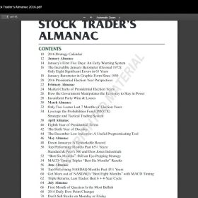 Download Jeffrey A. Hirsch - Stock Trader’s Almanac 2016