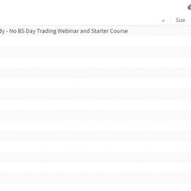 Download John Grady - No BS Day Trading Webinar and Starter Course