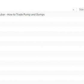 Download Vladislav Hubar - How to Trade Pump and Dumps
