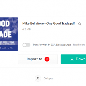 Download Mike Bellafiore - One Good Trade (ebook)