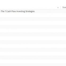 Download Investools - The 7 Cash Flow Investing Strategies