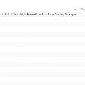 Download Jarratt Davis and Vic Noble - High Reward Low Risk Forex Trading