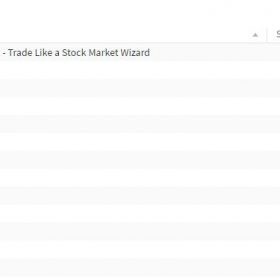 Download Mark Minervini - Trade Like a Stock Market Wizard