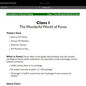 Download TradeSmart University - Foundations Of Forex Trading