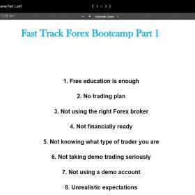 Download VintagEducation - The Fast Track Forex Bootcamp