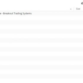 Download Chris Tate - Breakout Trading Systems
