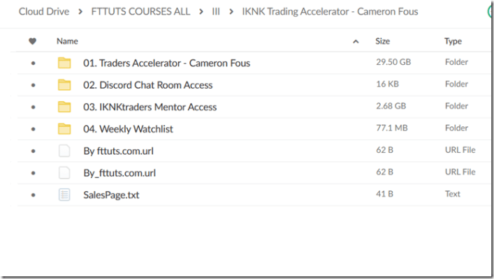 Download IKNK Trading Accelerator – Cameron Fous